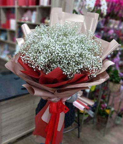 Букет цветов из: Гипсофила в Карате