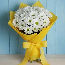 Букет цветов из:  Хризантемы в Карате