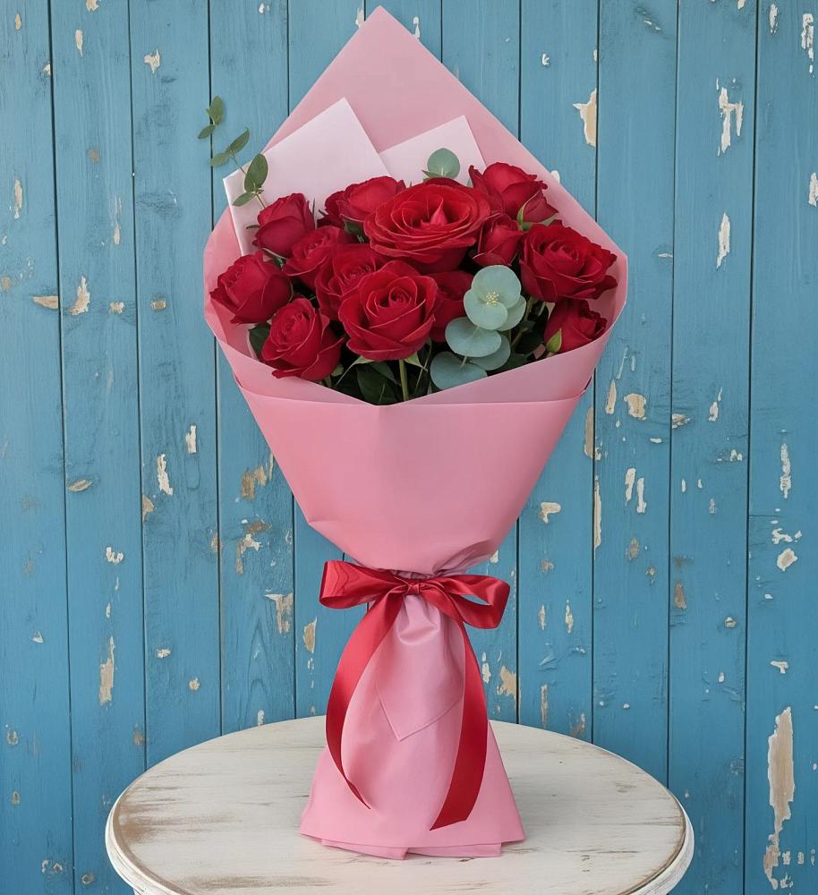 Букет цветов из: Розы в Карате