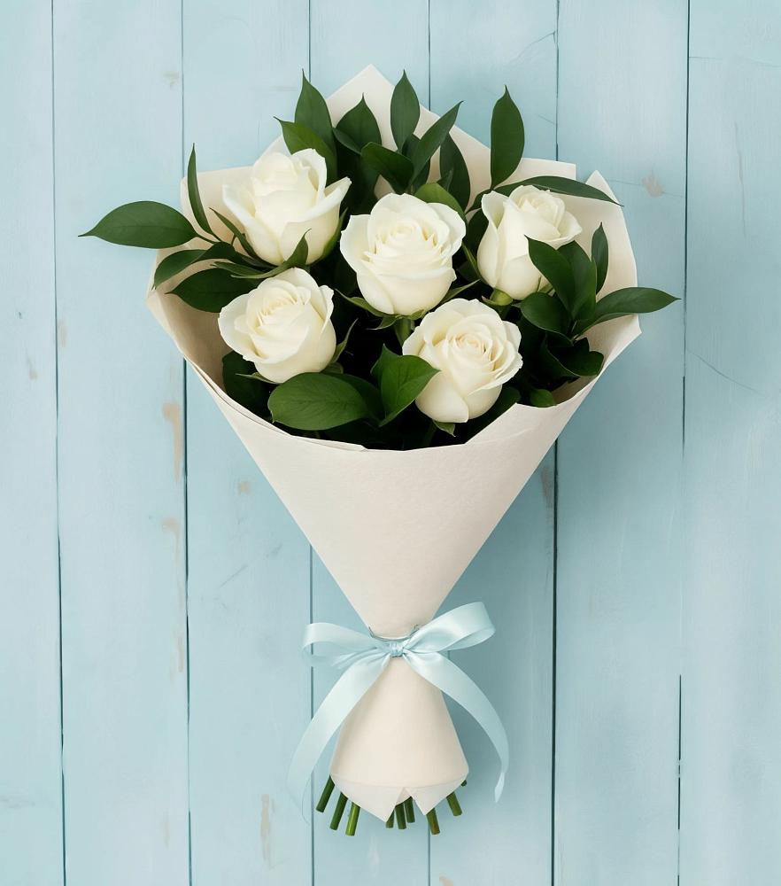 Букет цветов из: Розы в Карате