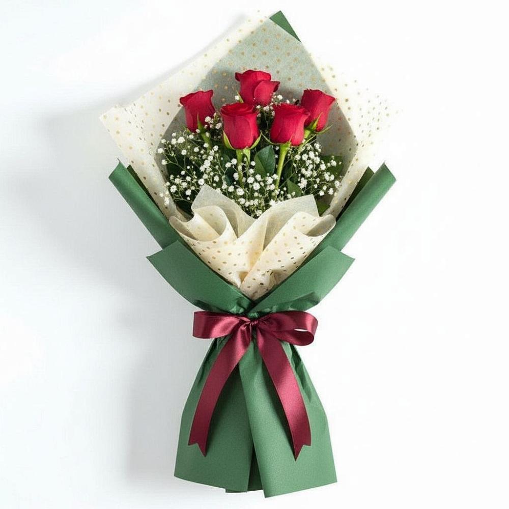 Букет цветов из: Розы в Карате