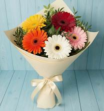 Букет цветов из:  Герберы в Карате