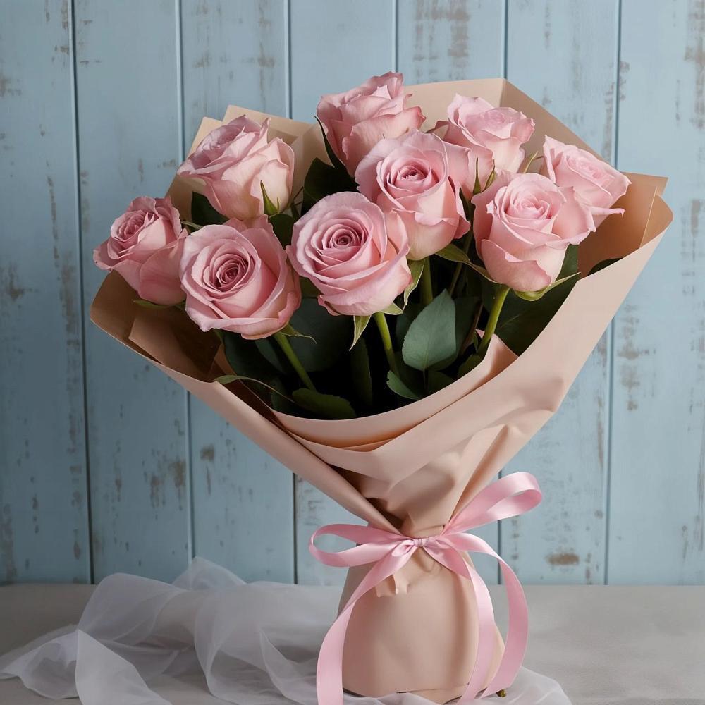 Букет цветов из: Розы в Карате