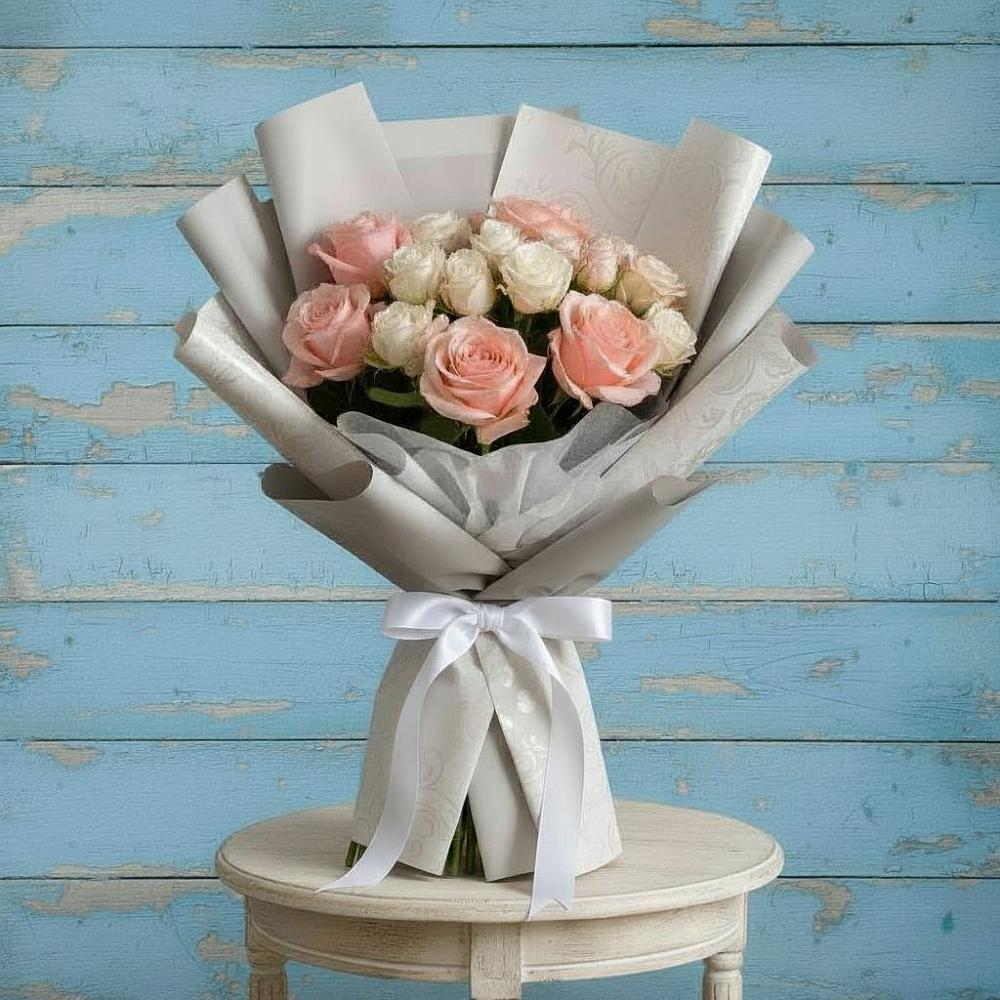 Букет цветов из: Розы в Карате