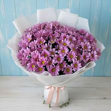 Букет цветов из:  Хризантемы в Карате
