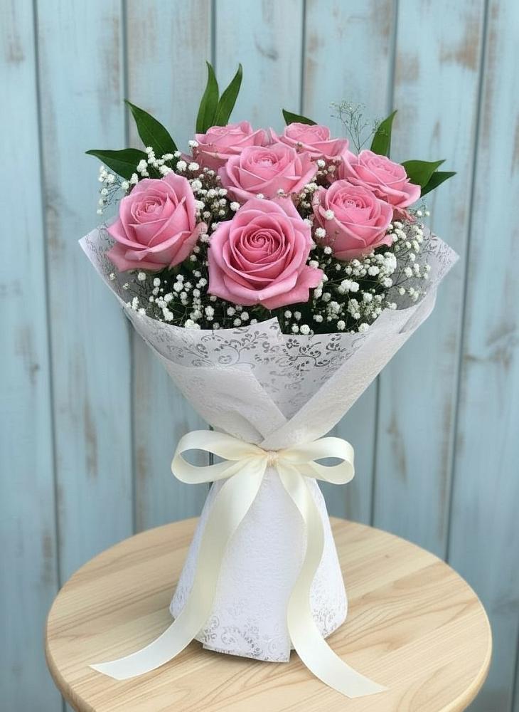 Букет цветов из: Розы в Карате