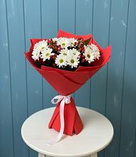 Букет цветов из:  Хризантемы #REPLACE_PRED# Карате