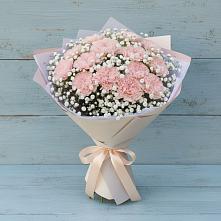 Букет цветов из:  Гвоздики #REPLACE_PRED# Карате