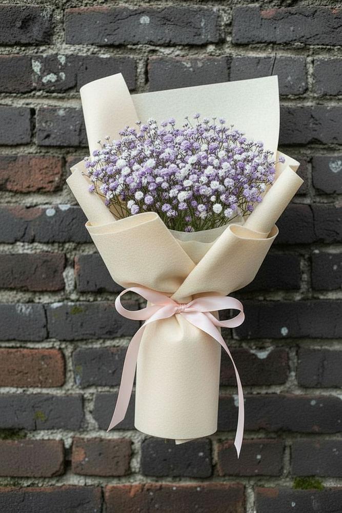 Букет цветов из: Гипсофила в Карате