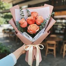 Букет цветов из:  Розы #REPLACE_PRED# Карате