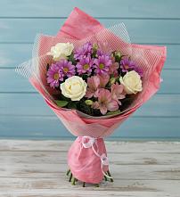 Букет цветов из:  Герберы в Карате