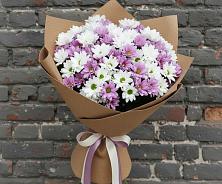 Букет цветов из:  Хризантемы в Карате