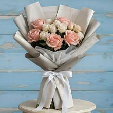 Букет цветов из:  Розы #REPLACE_PRED# Карате