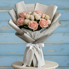 Букет цветов из:  Розы в Карате