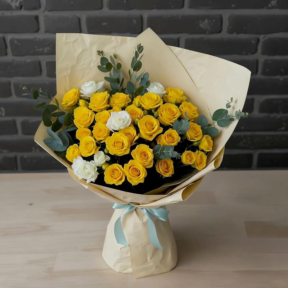 Букет цветов из: Розы в Карате