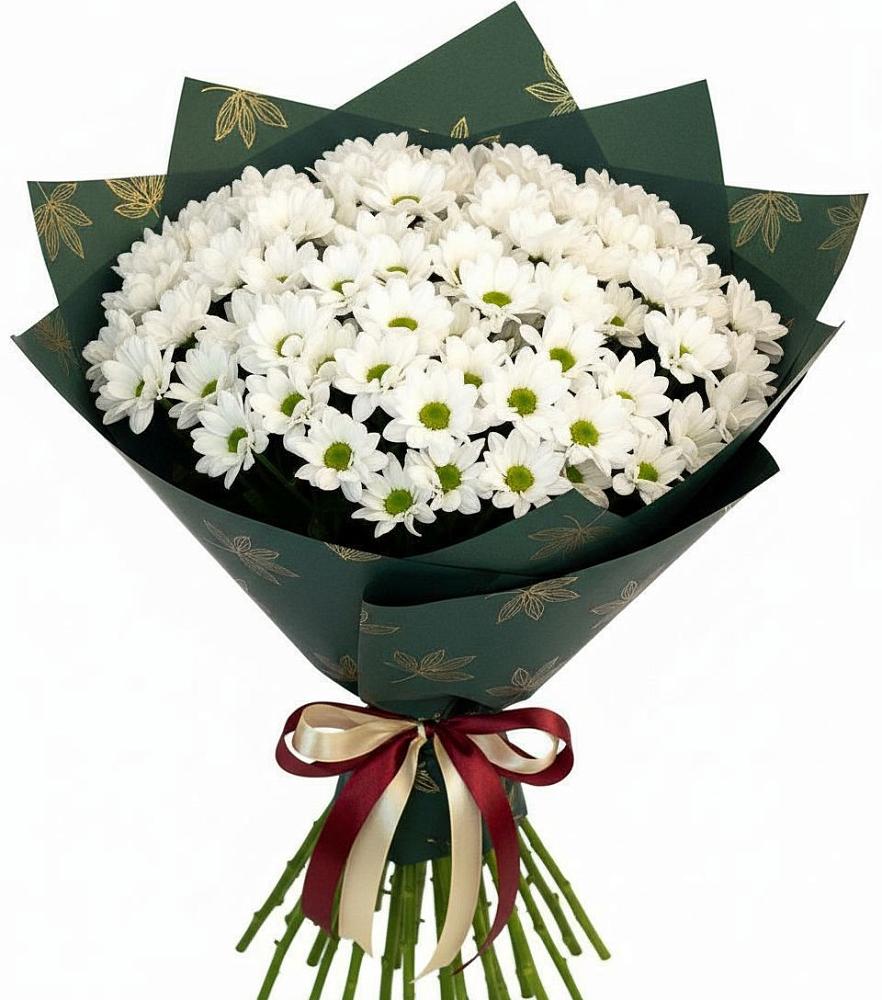 Букет цветов из: Хризантемы в Карате