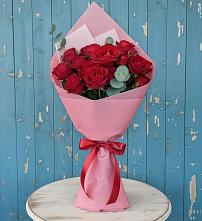 Букет цветов из:  Розы в Карате