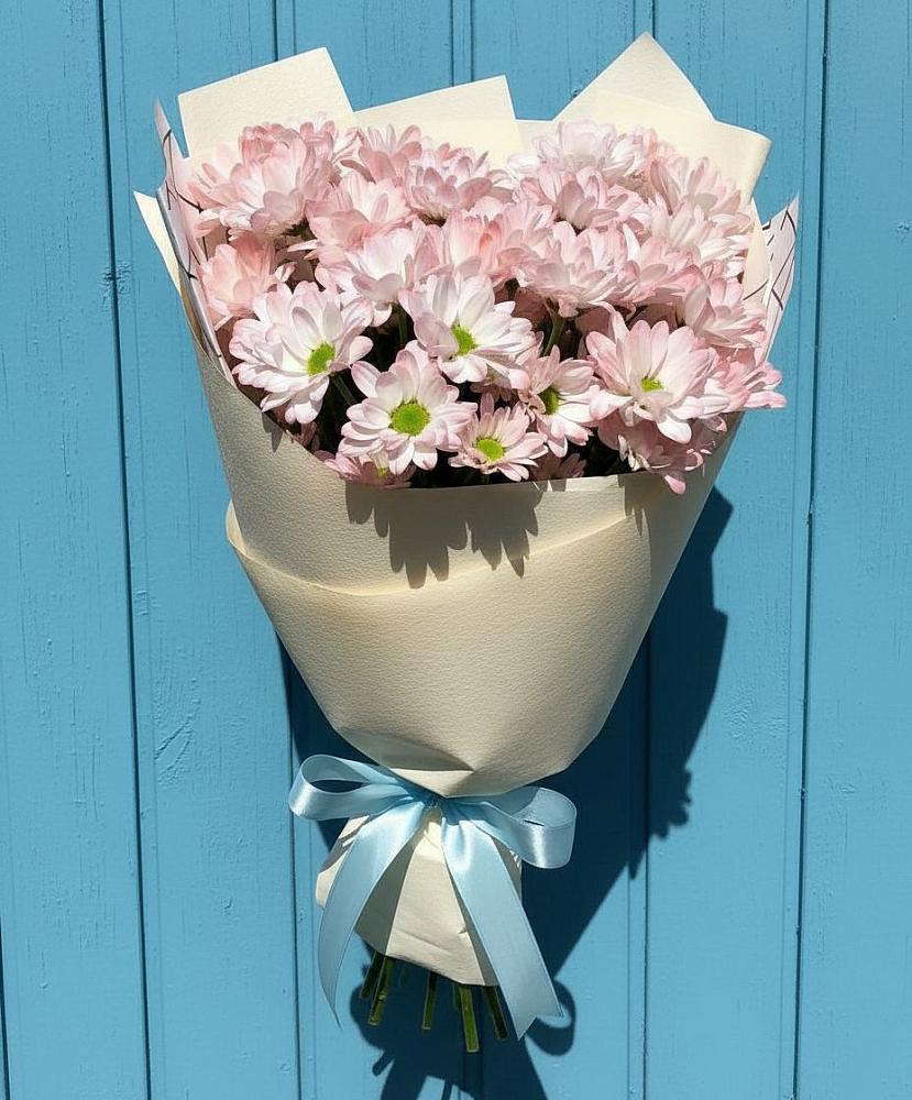 Букет цветов из: Хризантемы в Карате