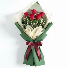 Букет цветов из:  Розы в Карате