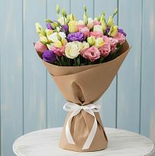 Букет цветов из:  Лизиантусы #REPLACE_PRED# Карате