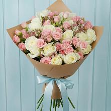 Букет цветов из:  Розы в Карате